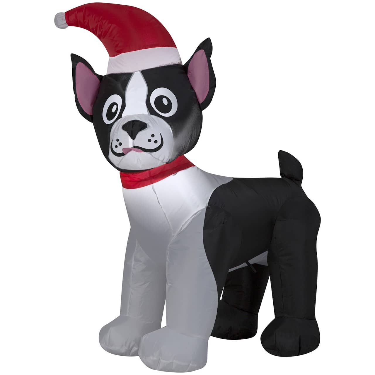3.5ft. Airblown® Inflatable Christmas Boston Terrier